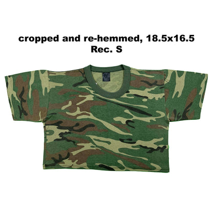 Vintage Blank Camo Tees- SELECT SHIRT