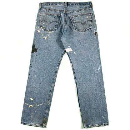 90 Levi's 501 Painter's Denim- 37x31