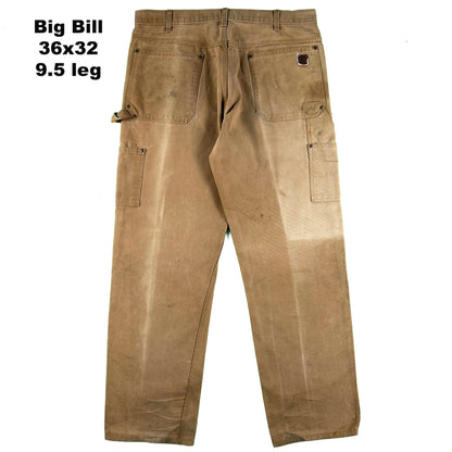 Various Cotton Canvas Carpenter Pants- SELECT PAIR