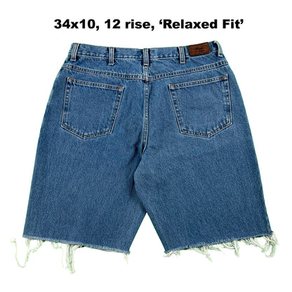 Vintage L.L. Bean Cut Off Denim Shorts- SELECT PAIR