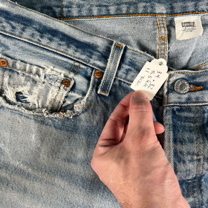 00s Nicely Worn Levi's 501 Denim- 34x32