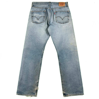 00s Nicely Worn Levi's 501 Denim- 34x32