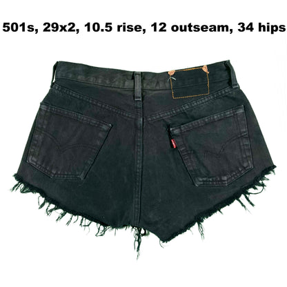 80s/90s Levi's Cut Off Denim Shorts- SELECT PAIR