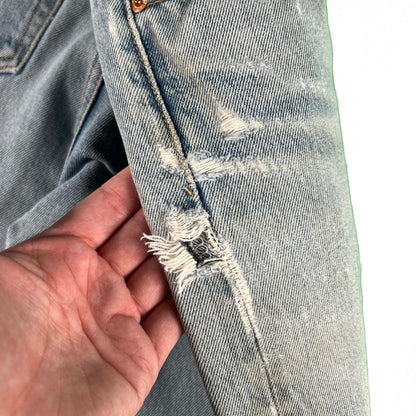 00s Nicely Worn Levi's 501 Denim- 34x32