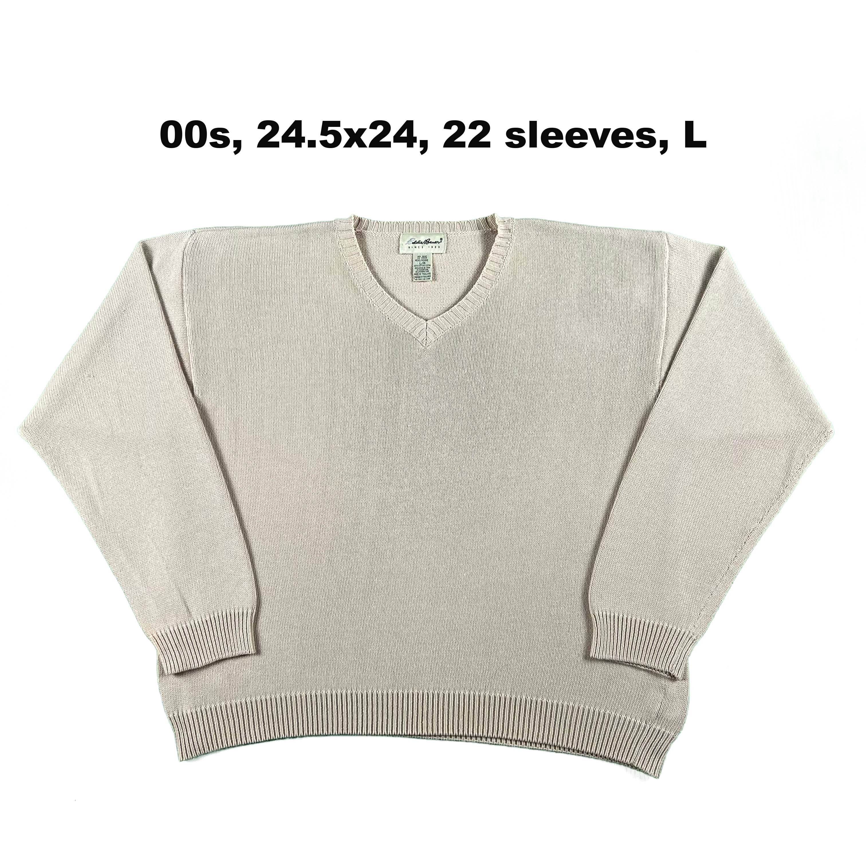 Vintage Eddie Bauer 100% Cotton Sweaters- SELECT SWEATER – Plum