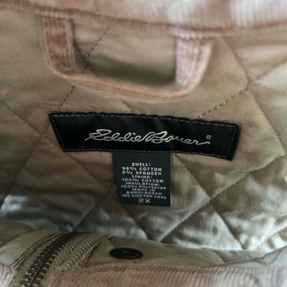 Eddie Bauer Corduroy Vest- L
