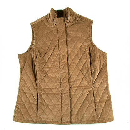 Eddie Bauer Corduroy Vest- L