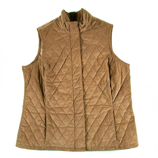 Eddie Bauer Corduroy Vest- L