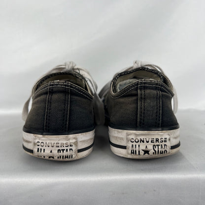 Faded Black Beat Up Converse- M's 6.5, W's 8