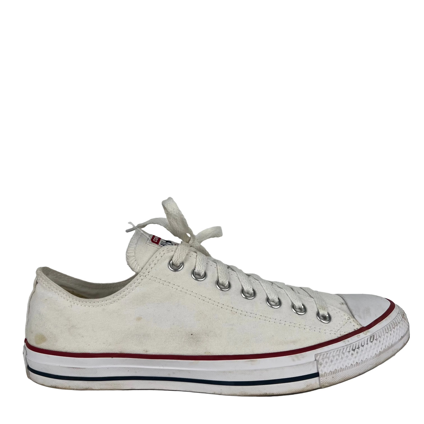 White Converse- M's 10, W's 11.5