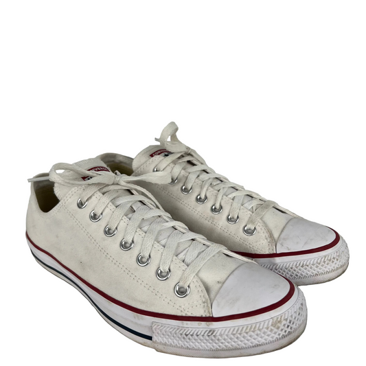 White Converse- M's 10, W's 11.5