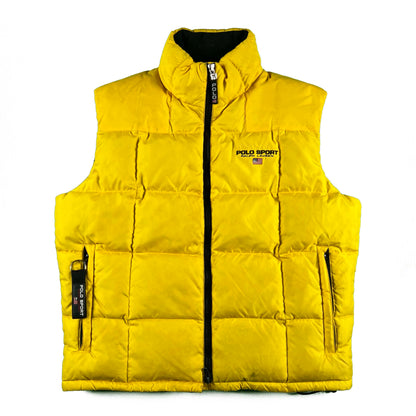90s Polo Sport Down Vest- M