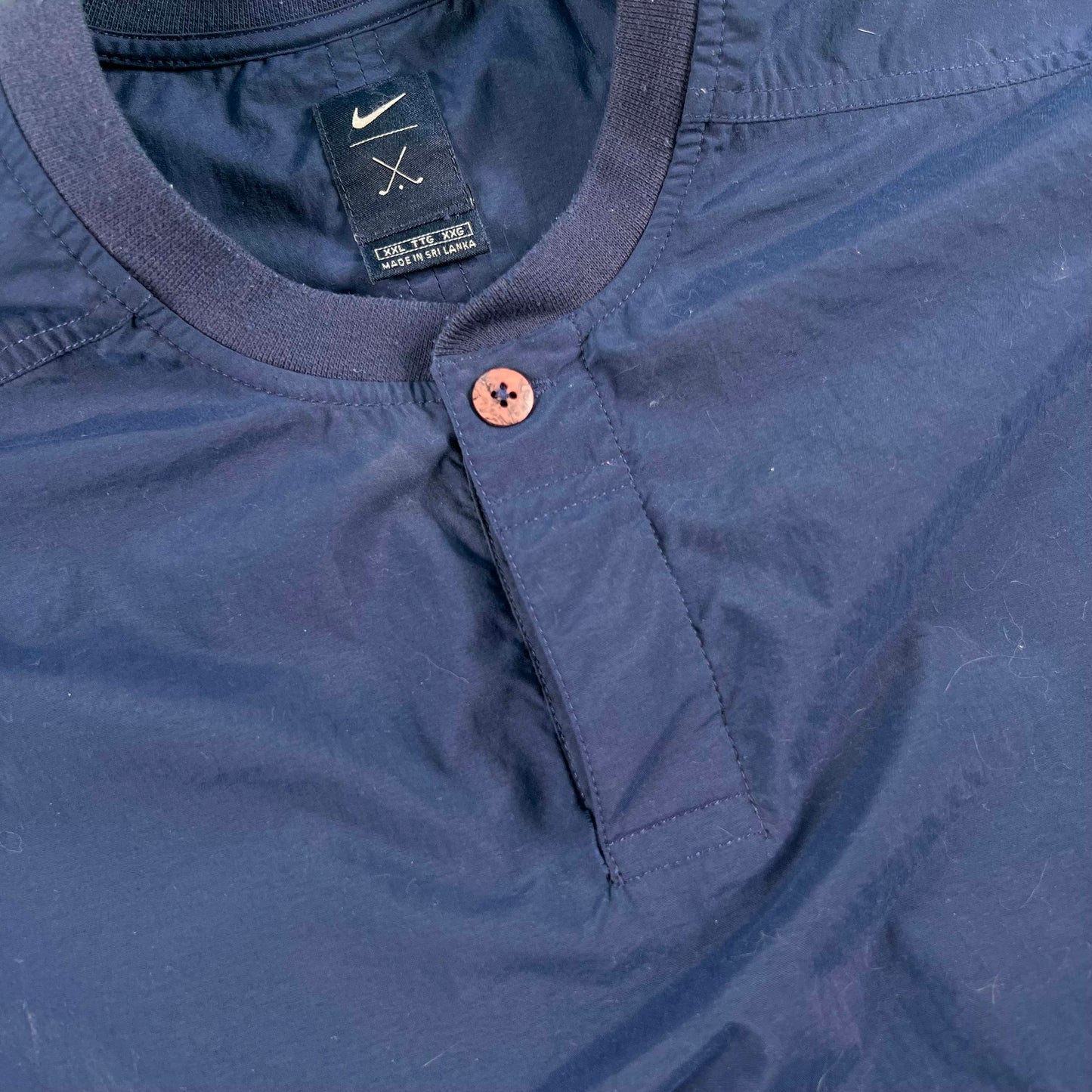 00s Nike Golf Nylon Pullover- XXL