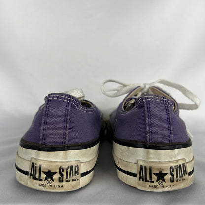 80s Lilac Purple Made in USA Converse- M's 6, W's 7.5