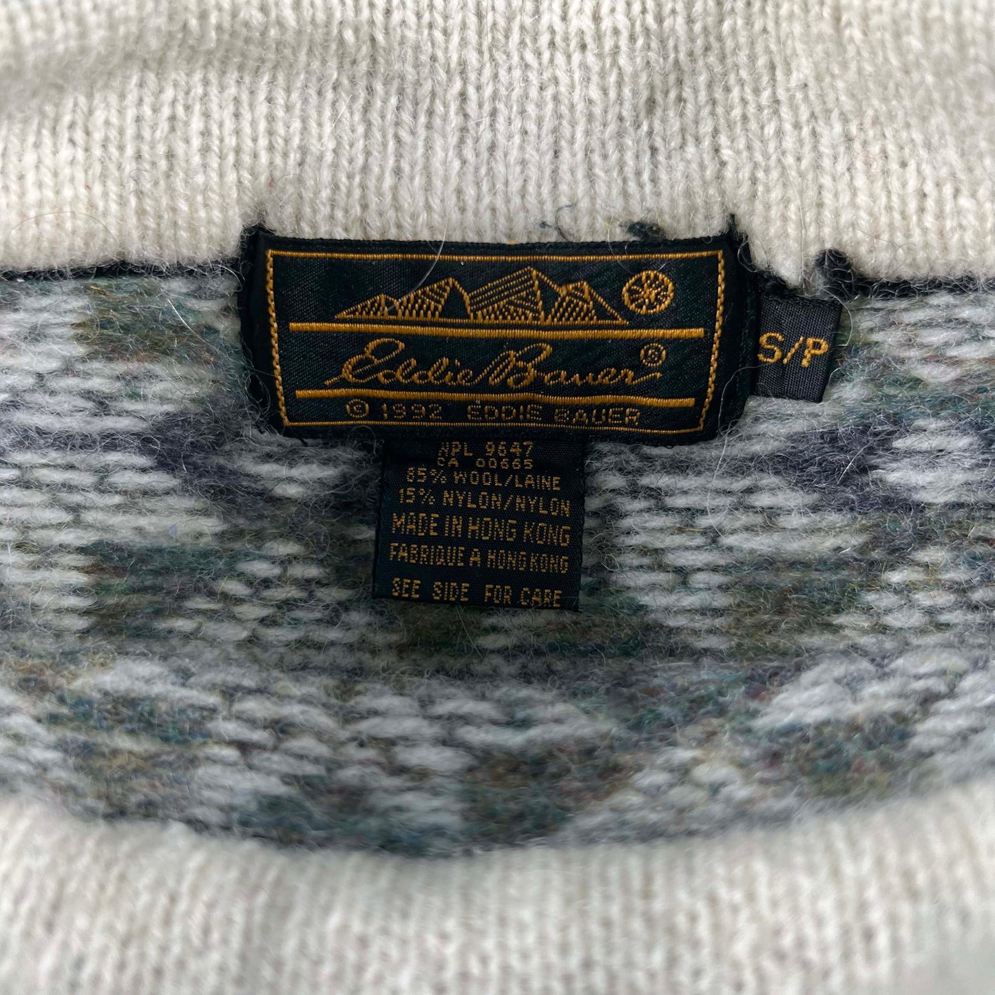 90s Eddie Bauer Forest Sweater- S