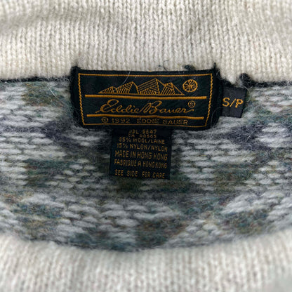 90s Eddie Bauer Forest Sweater- S