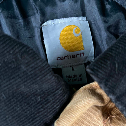 Carhartt Dark Tan Canvas Arctic Jacket- L