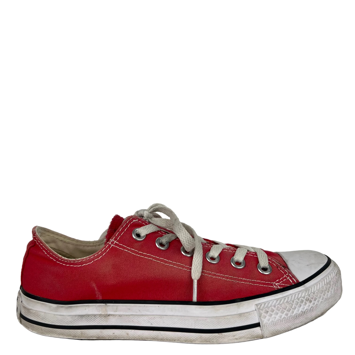 Sun Faded Red Converse- M's 6, W's 7.5