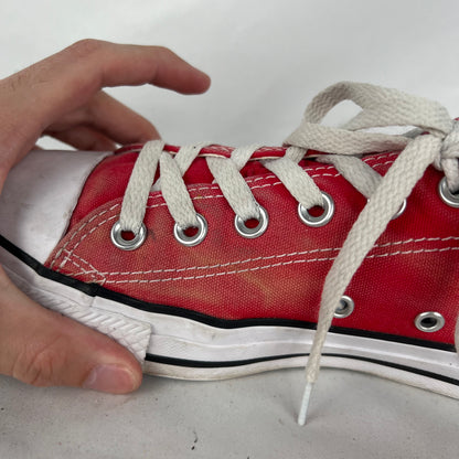 Sun Faded Red Converse- M's 6, W's 7.5