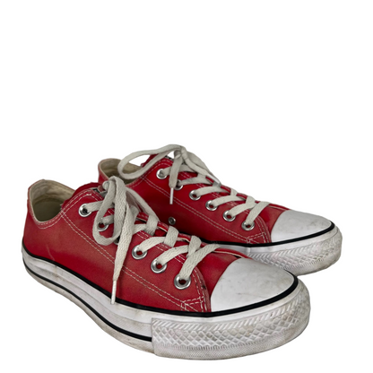 Sun Faded Red Converse- M's 6, W's 7.5
