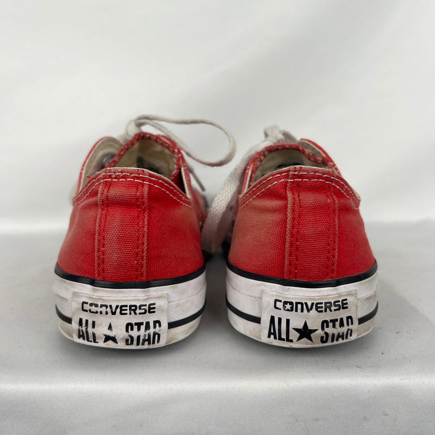 Sun Faded Red Converse- M's 6, W's 7.5