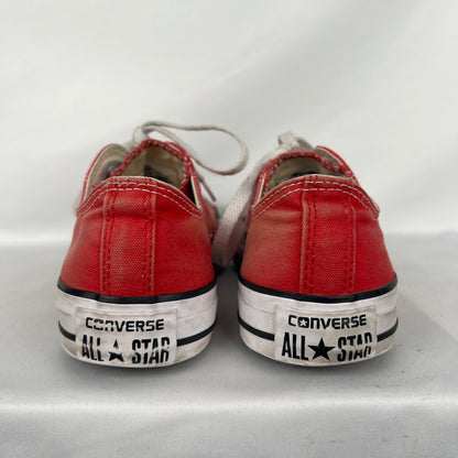 Sun Faded Red Converse- M's 6, W's 7.5
