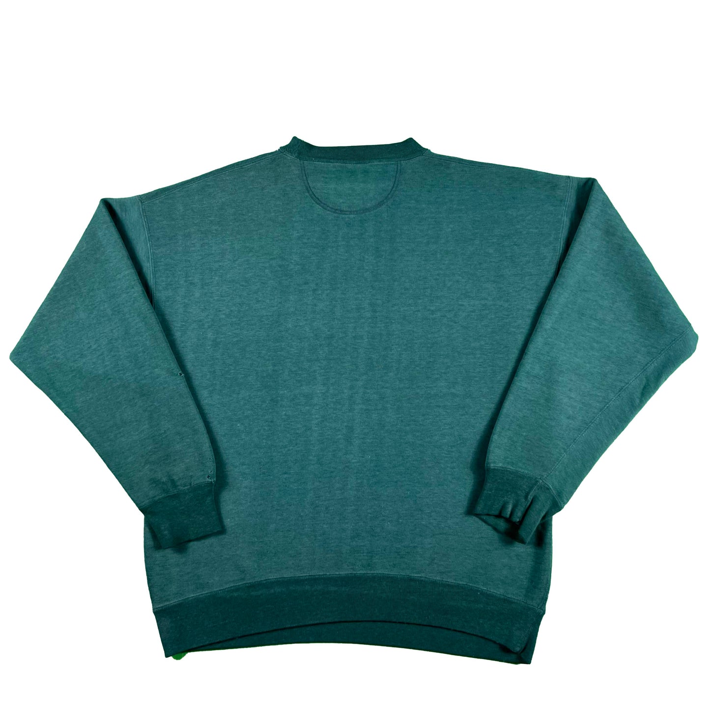00s Eddie Bauer Faded Green Script Sweatshirt- M