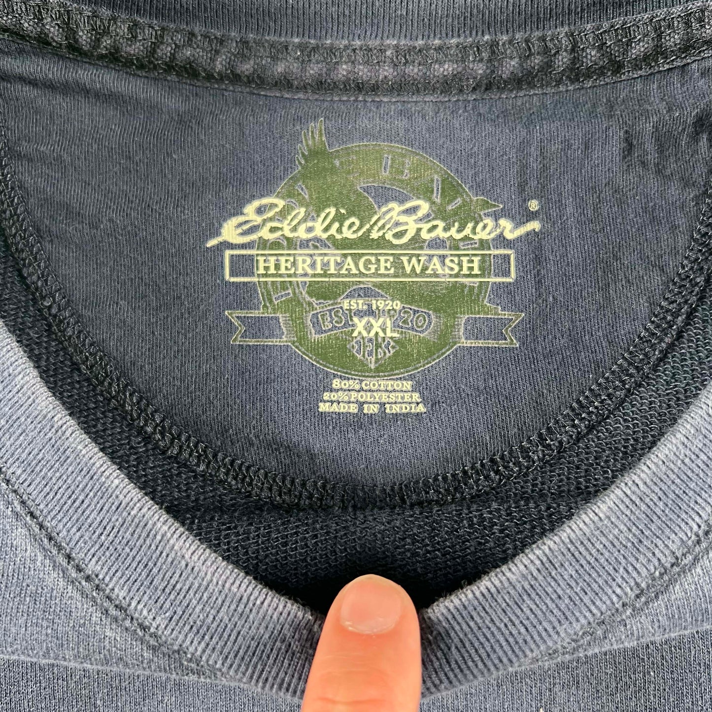 Eddie Bauer Reverse Weave Style Sweatshirt- XXL