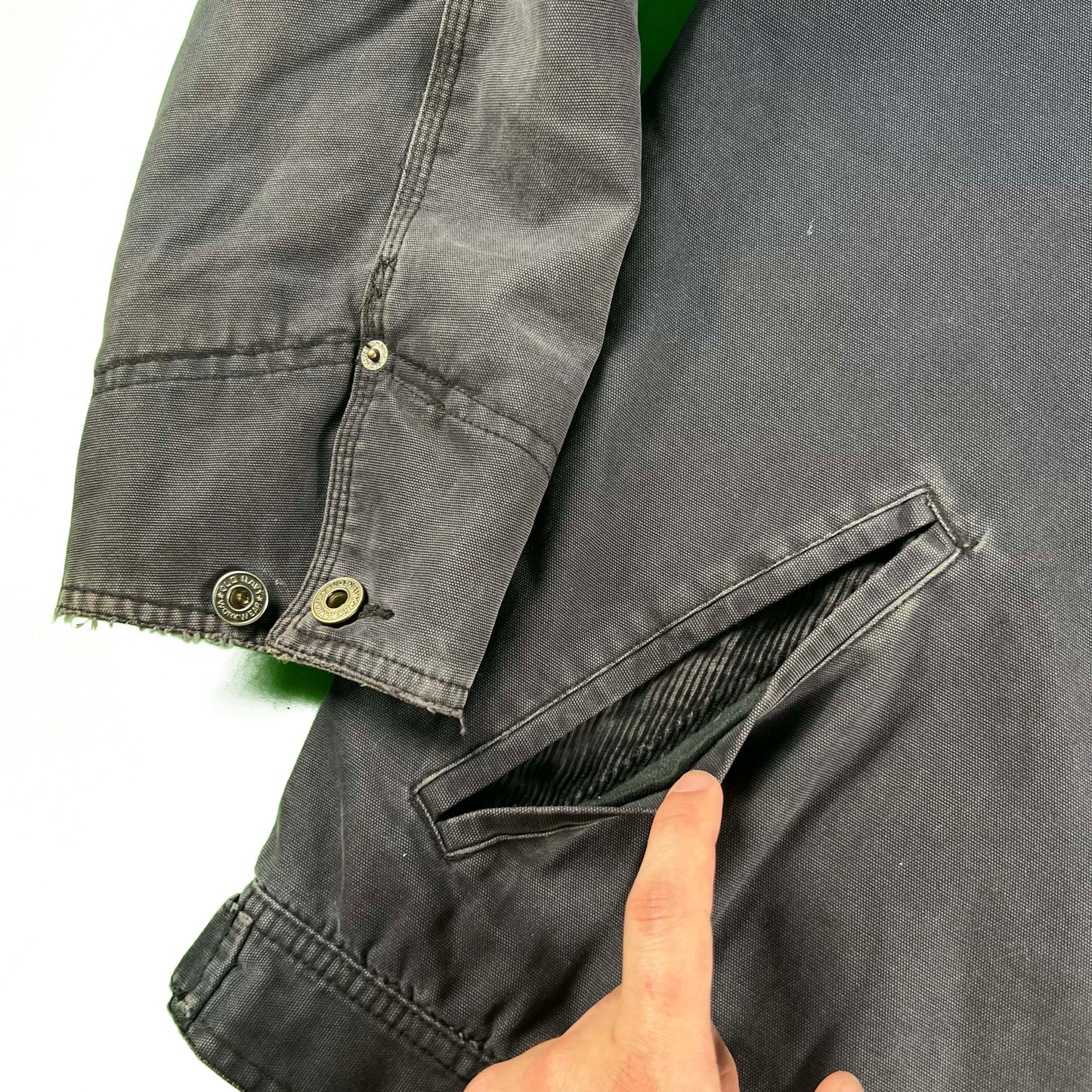 00s Sun Faded Old Navy Mechanic Work Jacket- L