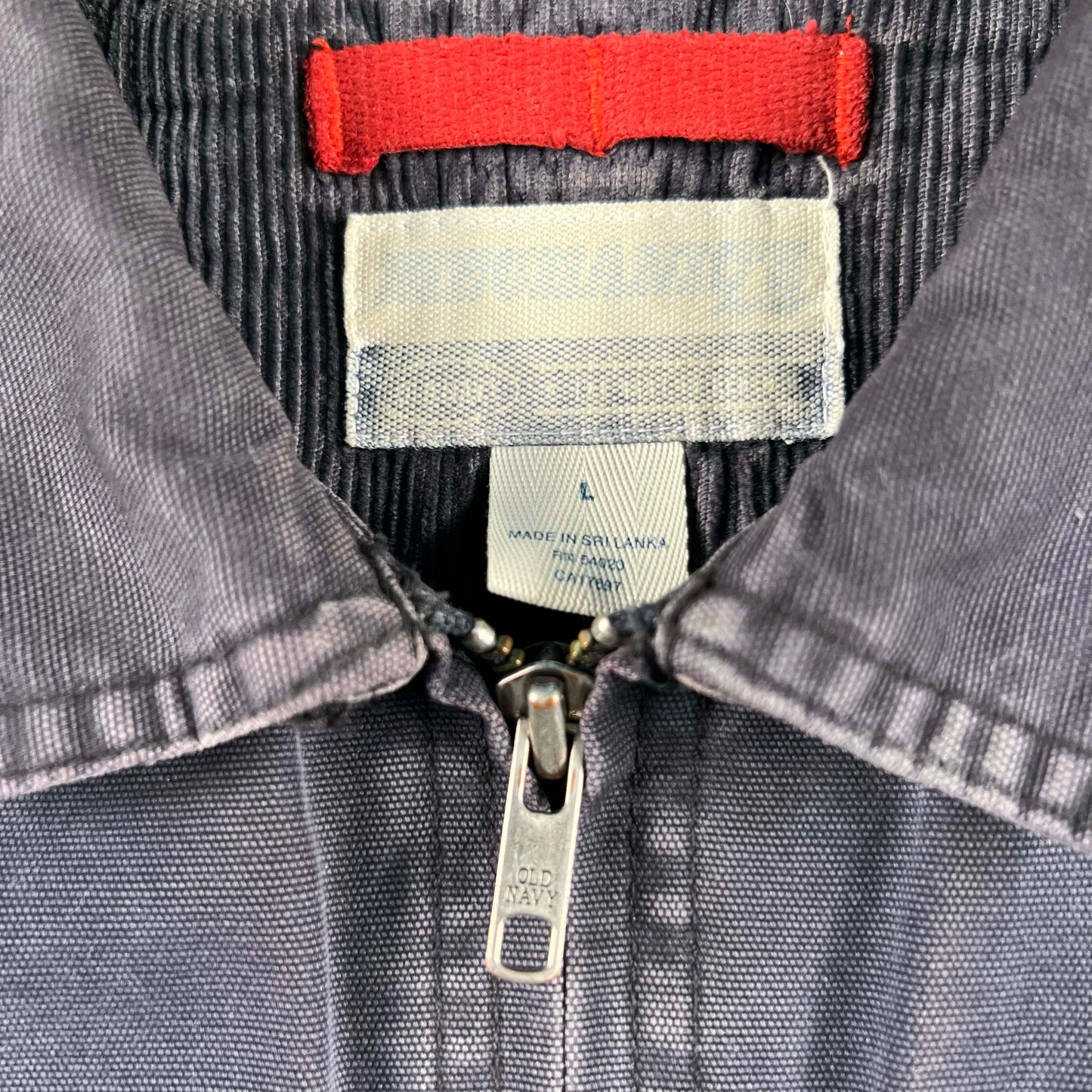 00s Sun Faded Old Navy Mechanic Work Jacket- L