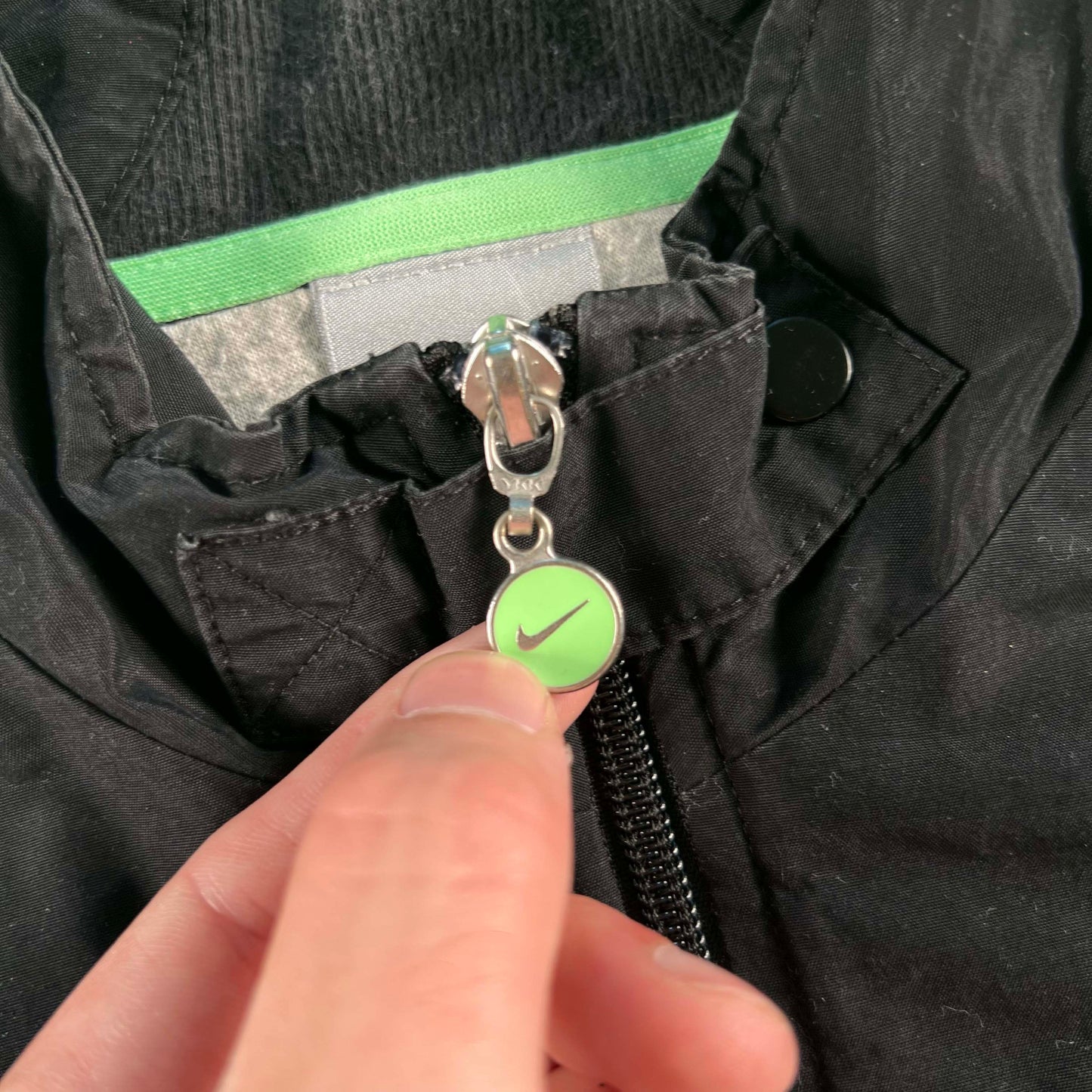 00s Nike Removable Sleeve Chinstrap Jacket- XS