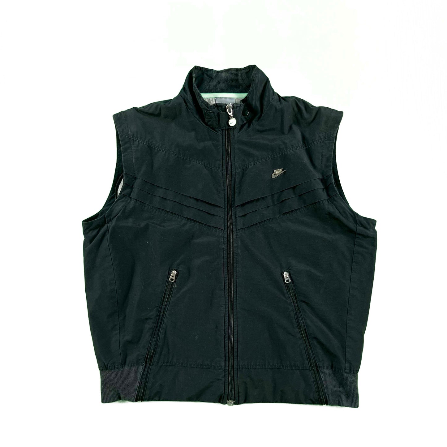 00s Nike Removable Sleeve Chinstrap Jacket- XS