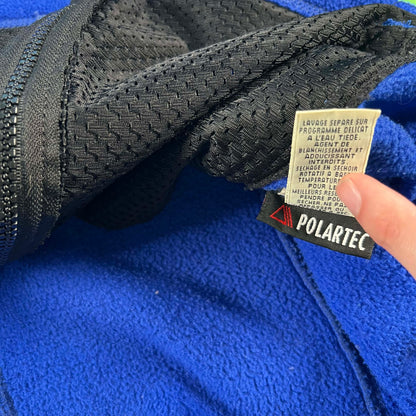 90s/00s Eddie Bauer Cobalt Blue Fleece Jacket- M