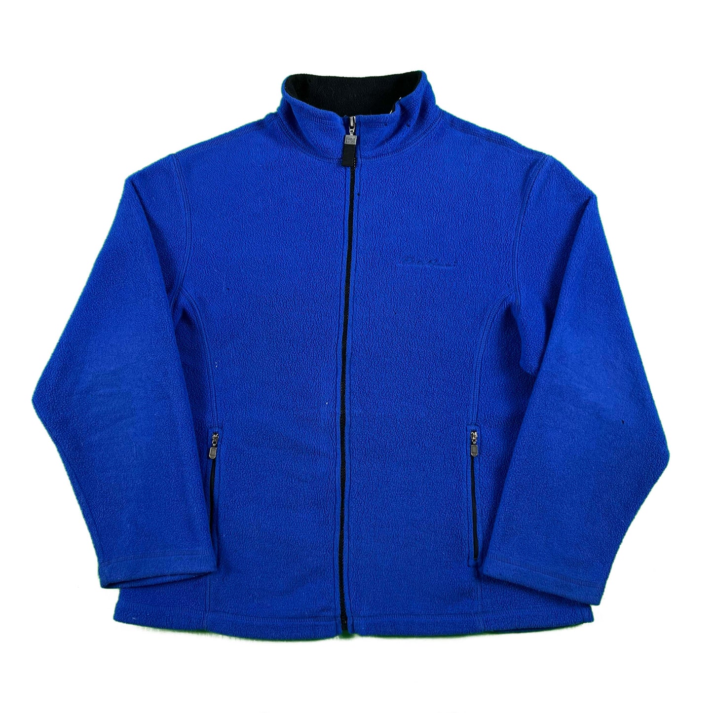 90s/00s Eddie Bauer Cobalt Blue Fleece Jacket- M