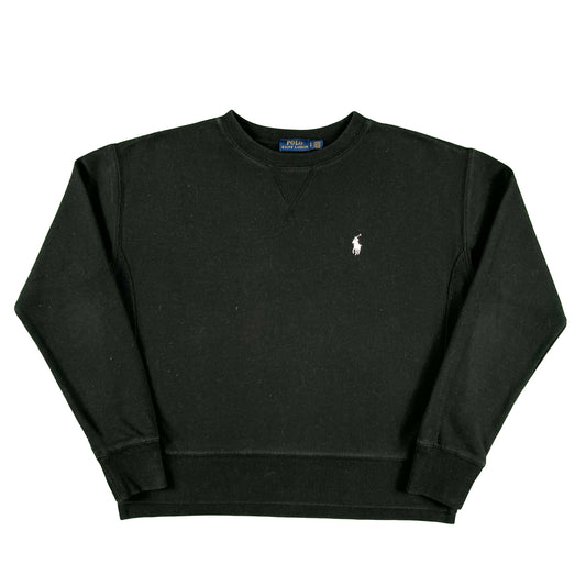 Polo Ralph Lauren Boxy Black Sweatshirt- S