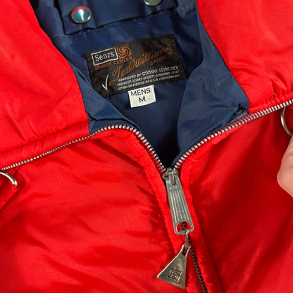 70s Sears Ted Williams 'Othmar Schneider Approved' Ski Jacket- M