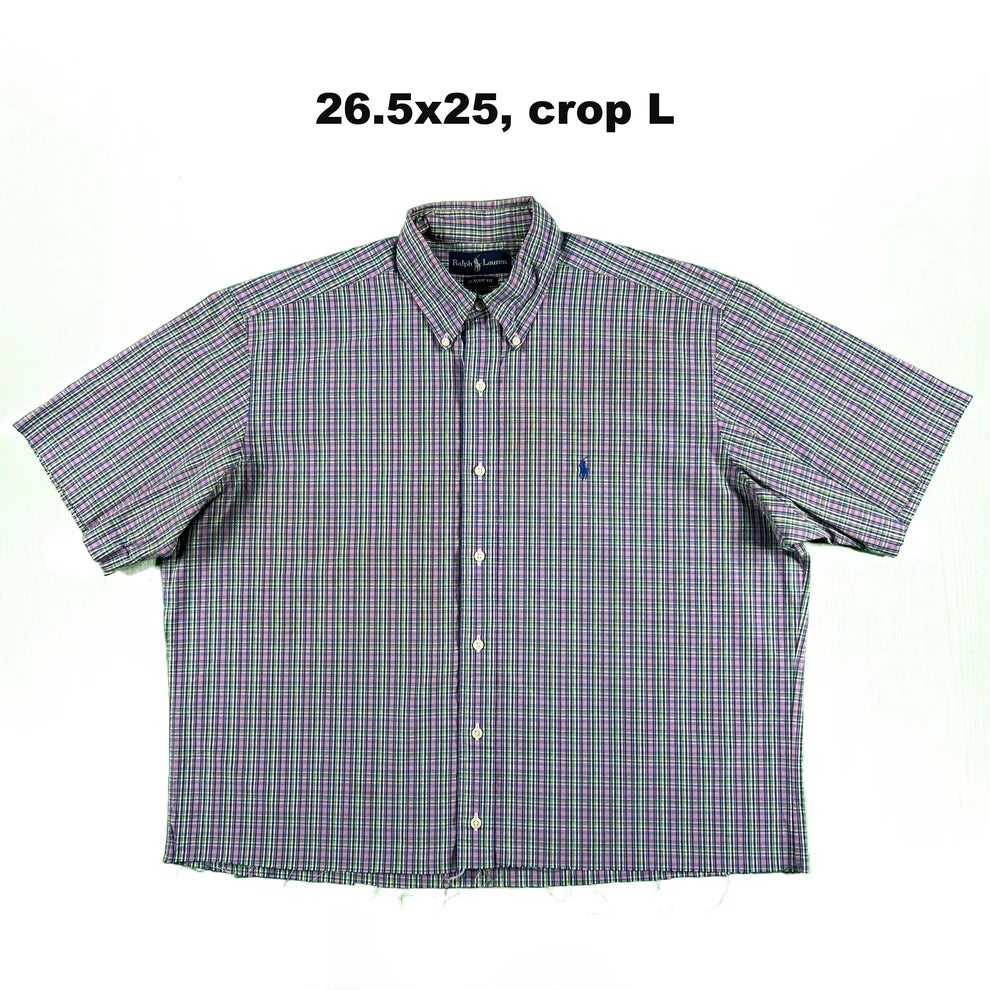 Vintage Ralph Lauren 100% Cotton Button Up Shirts- SELECT SHIRT