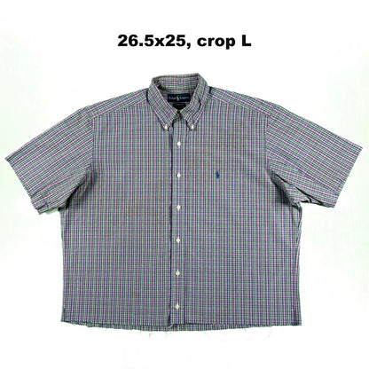 Vintage Ralph Lauren 100% Cotton Button Up Shirts- SELECT SHIRT