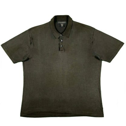 2002 Banana Republic Sun Faded Cotton Silk Polo- L