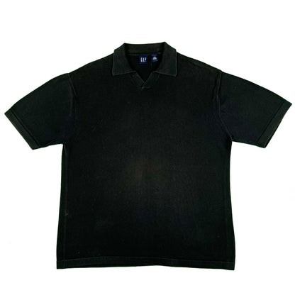 90s Gap Cotton Knit Polo- L