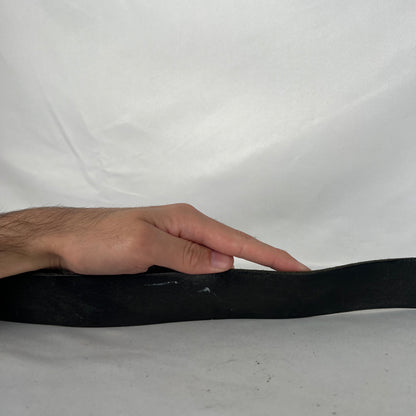Gap Carved Black Leather Belt- 34"-38"