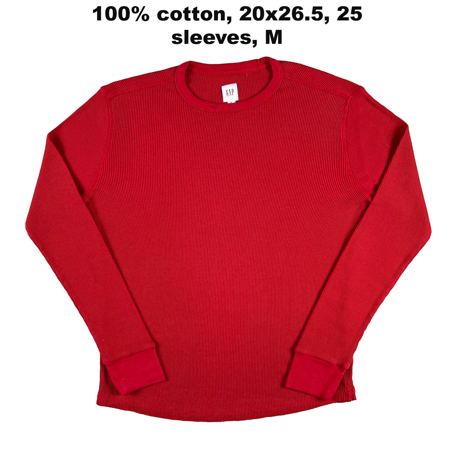 Vintage Gap Waffle Knit Thermals- SELECT SHIRT