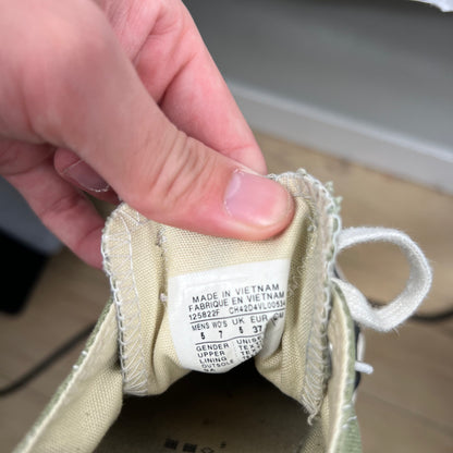 Faded Olive Green Converse- M's 5, W's 6.5
