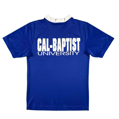 00s Adidas Blue Cal Baptist Soccer Jerseys- SELECT KIT