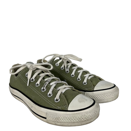 Faded Olive Green Converse- M's 5, W's 6.5