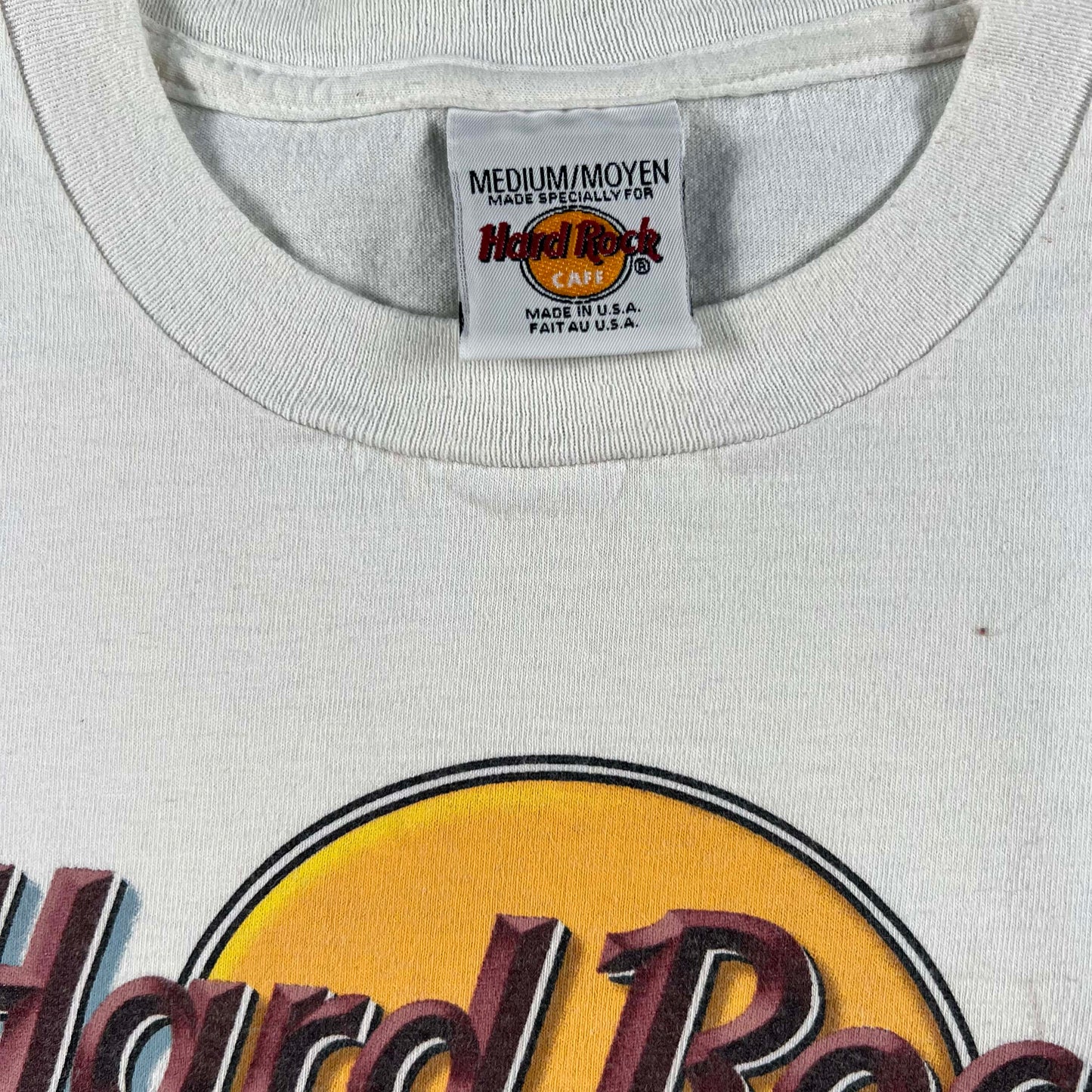 90s Hard Rock Cafe Calgary Tee- M
