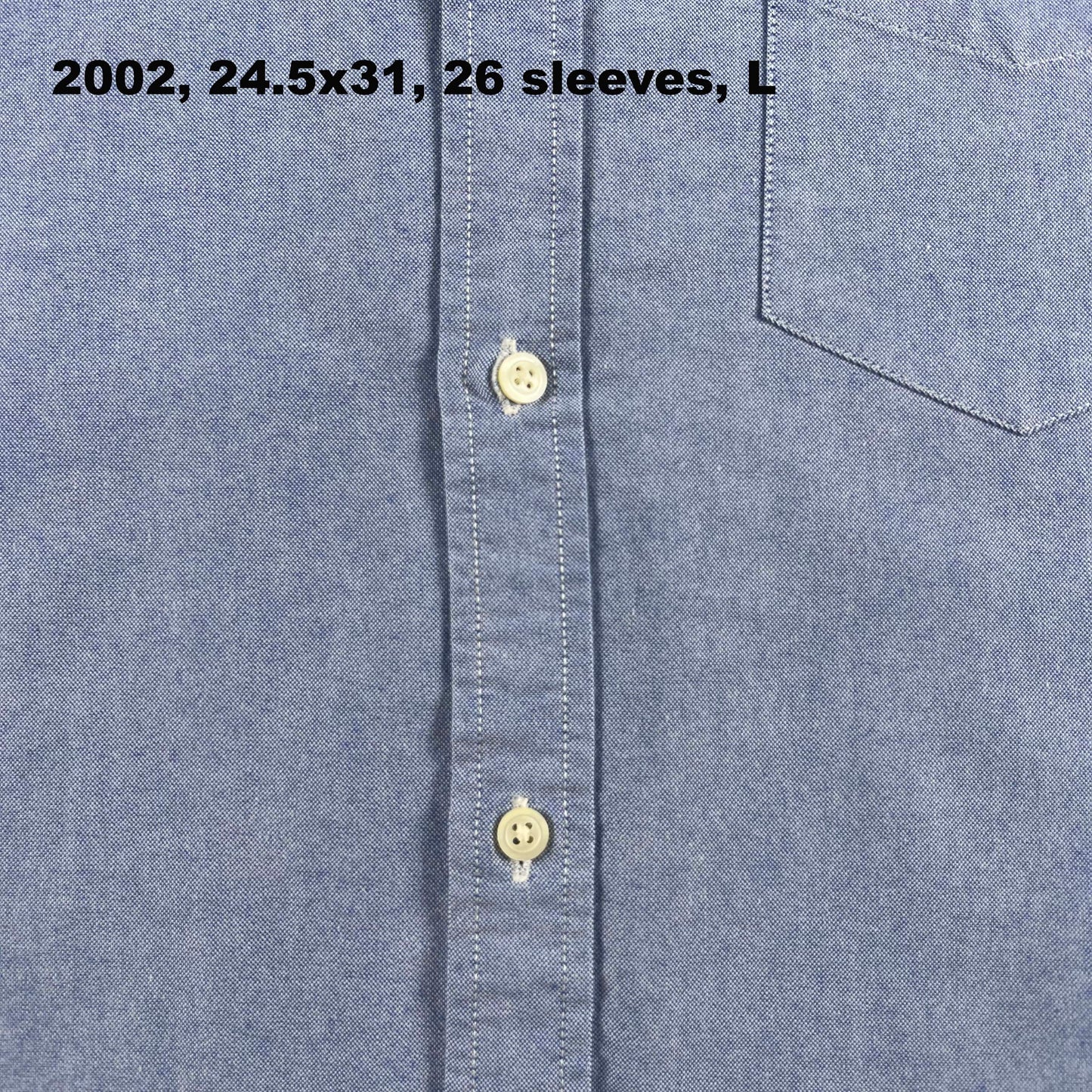Vintage Gap 100% Cotton Button Up Shirts- SELECT SHIRT