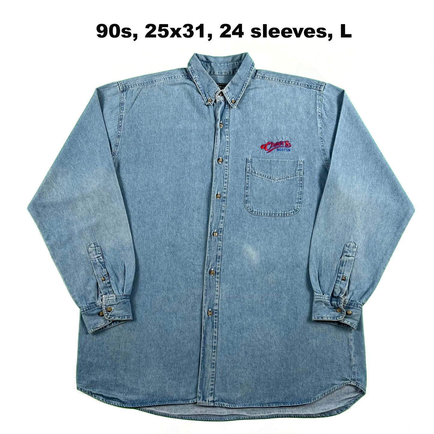 Vintage Denim Button Up Shirts- SELECT SHIRT