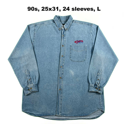 Vintage Denim Button Up Shirts- SELECT SHIRT