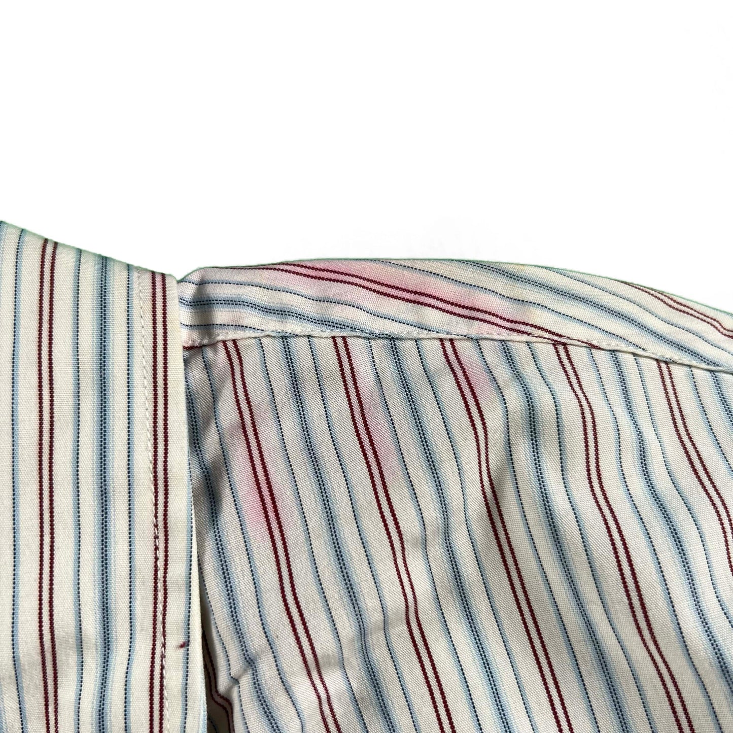 2007 Banana Republic Striped 100% Cotton Button Up Shirt- XL